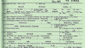 Barack Obama's Long Form Birth Certificate